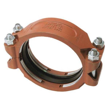 Coupling Coupling, 3" Pipe, Grooved, Ductile Iron, Class 150