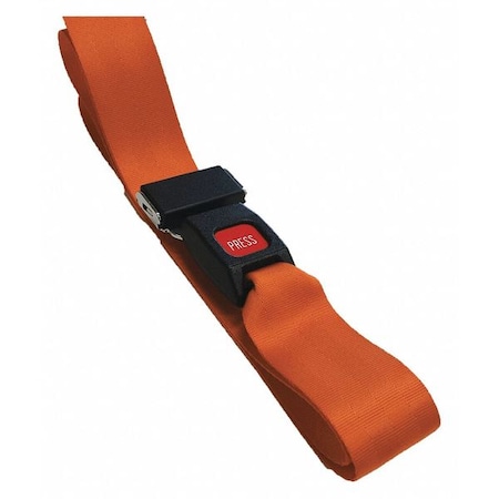 Strap,Orange,7 ft. L x 2-1/2" W x 3" H