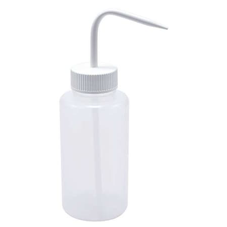 Translucent/ White 500mL Wash Bottle, PK5