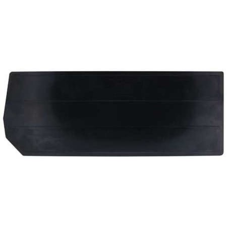 Black, Plastic Divider, 6 PK