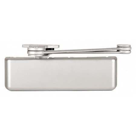 Manual, Hydraulic, Stanley QDC 100, Door Closer, Extra Heavy Duty Interior and Exterior, Gray