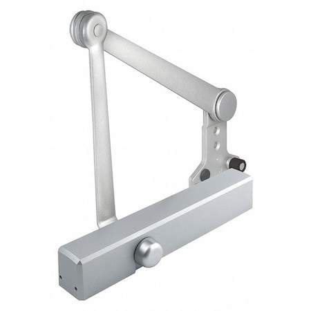 Manual, Hydraulic, Stanley QDC 200, Door Closer, Heavy Duty Interior and Exterior, Gray