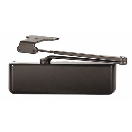 Manual, Hydraulic, Stanley QDC 100, Door Closer, Extra Heavy Duty Interior and Exterior, Brown