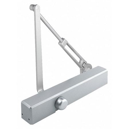 Manual, Hydraulic, Stanley QDC 200, Door Closer, Heavy Duty Interior and Exterior, Gray
