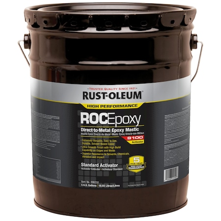 Standard Epoxy Coating Activator, Clear, 5 gal, 125 to 225 sq. ft./gal, 9100 Series