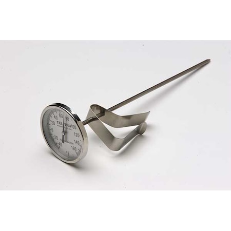 Bimetal Thermom,2 In Dial,-40 to 160F