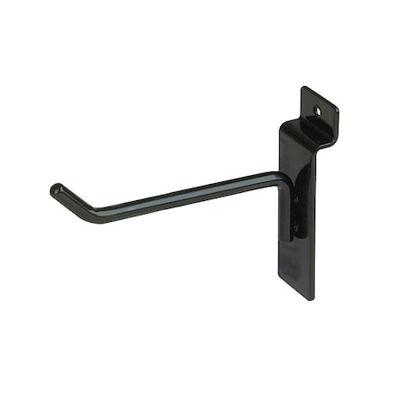Semi-Gloss Hook 4", Black, 96PK