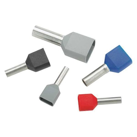 Ferrule,16 AWG,PP,7/16in.,PK500