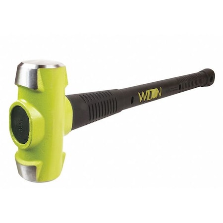 Sledge Hammer,10 lb.,30 In,Rubber/Steel