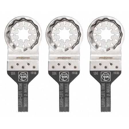 Oscillating Blades,3/8,3-51/64In L,PK3