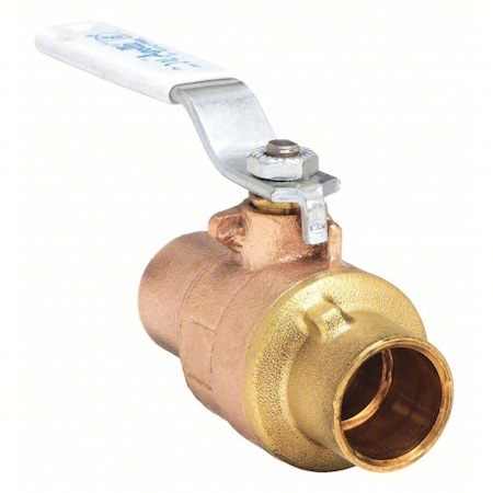 2" Sweat Bronze Ball Valve 2-Way