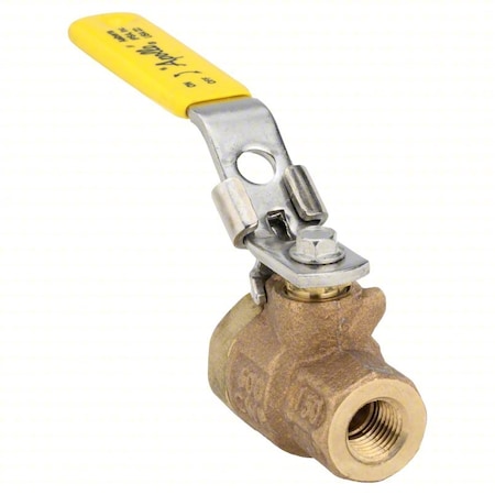 1/4" FNPT Bronze Ball Valve 2-Way