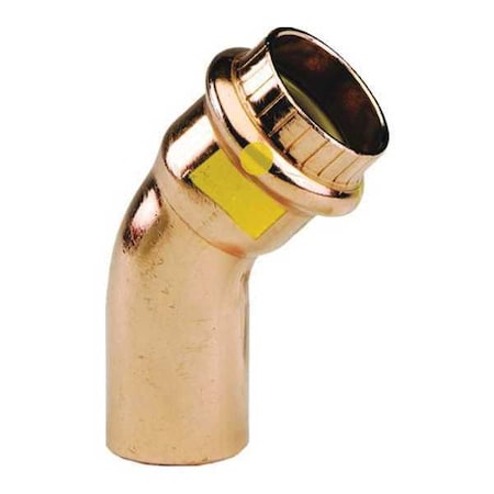 Viega ProPress 45 street elbow, 2" x 2"