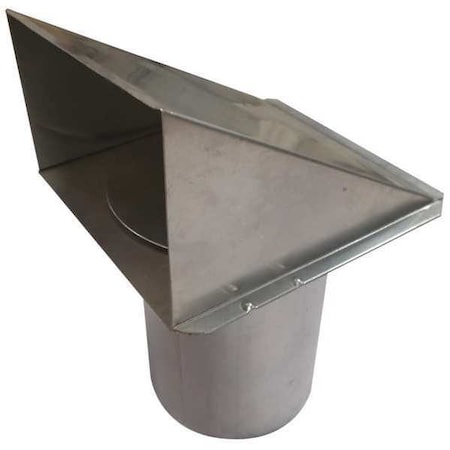 Wall Cap,3 or 4 in. Fits Duct Size