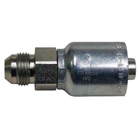 Hose Fitting,Male JIC,Straight,Hose 3/8