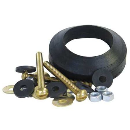 Tank to Bowl Kit, Brass/Rubber