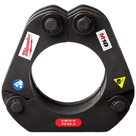 M18 FORCE LOGIC Press Ring, For 3 in Carbon Steel, Stainless Steel Pipe