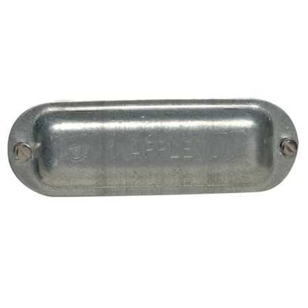 Conduit Body Cover,1 in.,Steel,Form 35