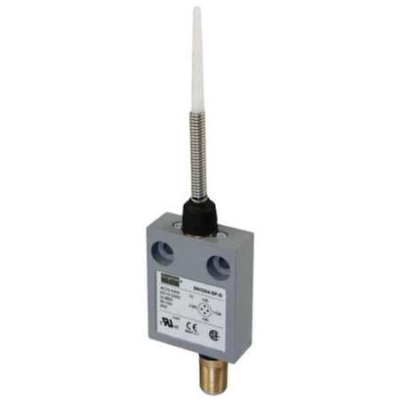 Limit Switch, Wobble Stick, SPDT, 10A at 300V AC, Actuator Location: Top