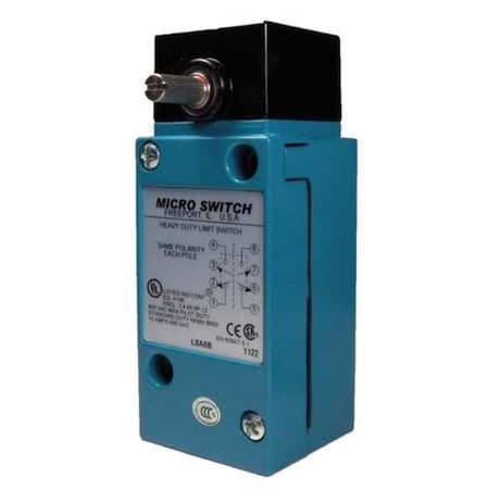 Limit Switch - Heavy Duty, Rotary Head, 2NC/2NO, Zinc Die Cast, NEMA/IP67