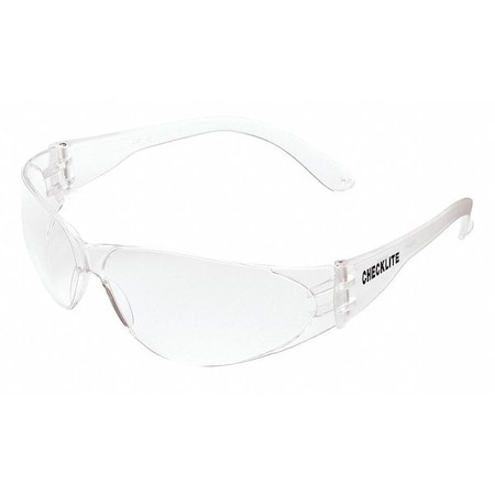 Checklite (CL1), Safety Glasses, UV-AF Anti-Fog, Polycarbonate Lens, Clear Frame, Frameless