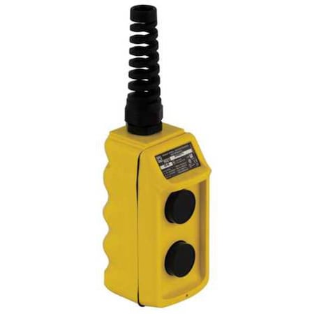 Pendant Push Button Station,2NO,Yellow