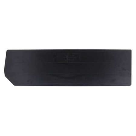 Black, Plastic Divider, 6 PK