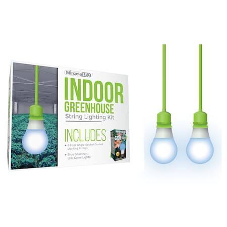 Ultra Grow Single-Socket Corded LED,PK2