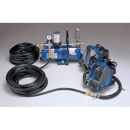 Supplied Air Pump Package,2 Ppl,3/4 HP
