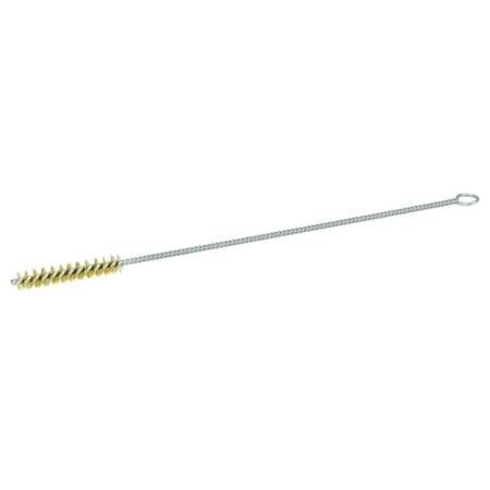 1/4" Hand Tube Brush, .005" Brass Wire Fill, 1-1/2" Brush Length