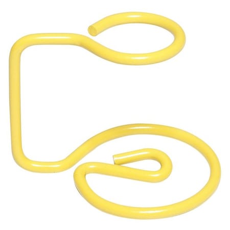 Rack,1-Well,Steel,Yellow