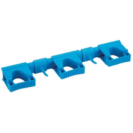 Tool Wall Bracket,16 1/2 in L,Blue