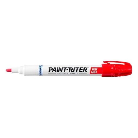 Paint Marker, Medium Tip, Red Color Family, Paint