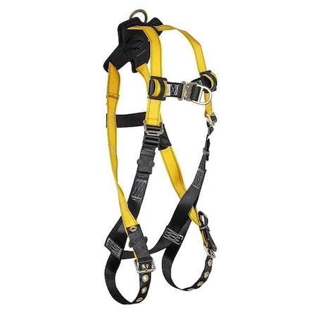 Not Applicable Full Body Harness, S, 420 lb, Quick-Connect Chest/ Tongue Leg Straps