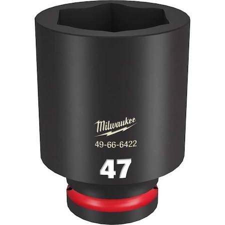 47mm SHOCKWAVE Impact Duty 3/4 in. Drive Deep Well 6 Point Impact Socket