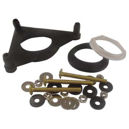 Tank to Bowl Kit, Brass and Rubber, Kohler