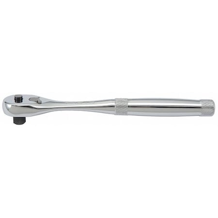 1/2" Drive Premium Long Handle Quick-Release Pear Ratchet 15", Hand Ratchet, 15 in, Chrome, 1/2 in