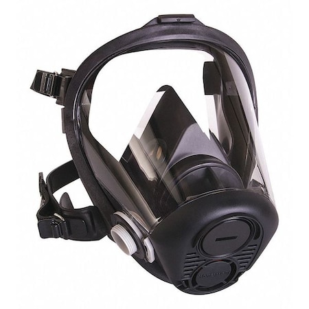 RU6500, Full Face Respirator, Silicone, 5 Suspension Points, L Mask Size, Not Rated