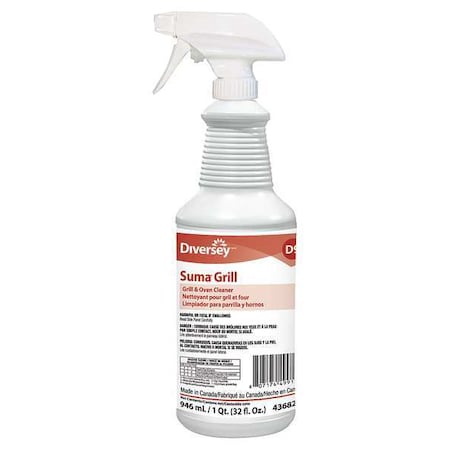 Oven and Grill Cleaner,32 oz.,PK6