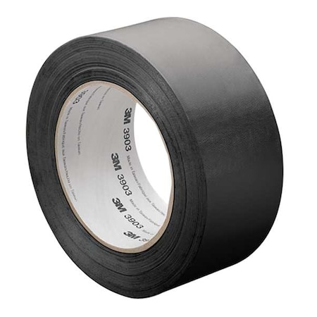 Duct Tape, Black, 50 yd L, 4 in W