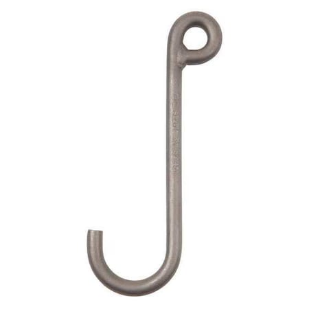 J Hook,1/2 in.,650 lb.,Style A