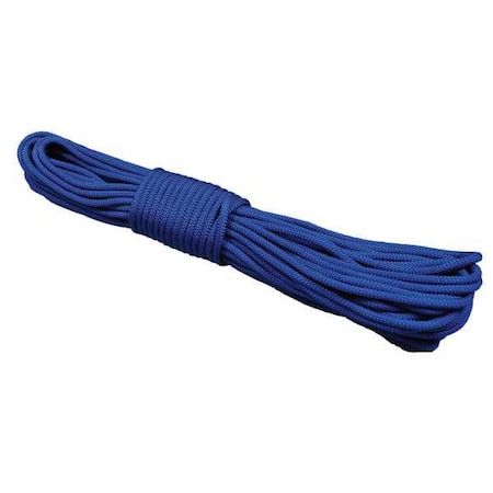 Round Braid Ppl Rope,3/16In dia.,100ft L
