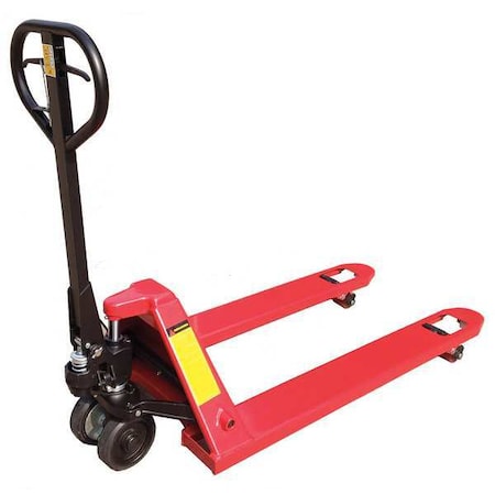 Pallet Jack,w/Hand Brake,Cap 5500 lb