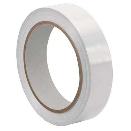 Bag Sealing Tape,UPVC,White,3/8In x 72Yd