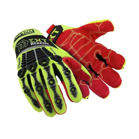 Extrication Gloves, Cut Level A8 ,XL 1 PR