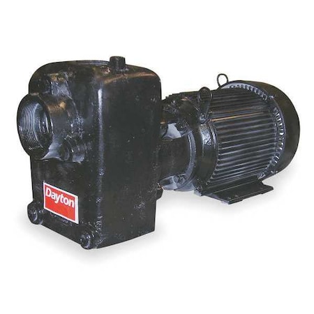 Centrifugal Pump, 7 1/2 hp, 208 to 230/460V AC, 3 Phase, 110 ft Max Head