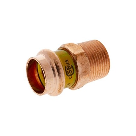 Strt,Copper,Press-fit3/4in,MNPT3/4in