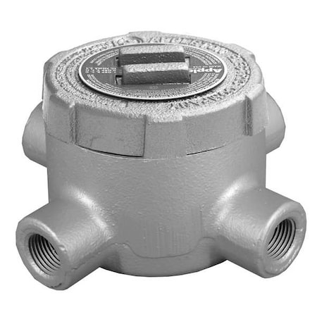 Conduit Outlet Body,Iron,X,3/4 In.