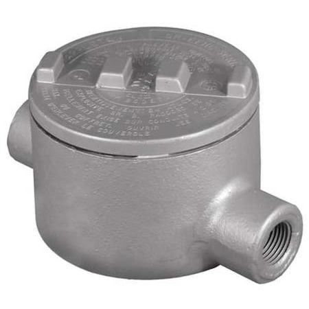 Conduit Outlet Body,Iron,C,1 In.