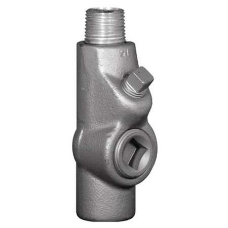 IMC Sealing, 1 in, Threaded, Iron, Zinc Plated, Silver